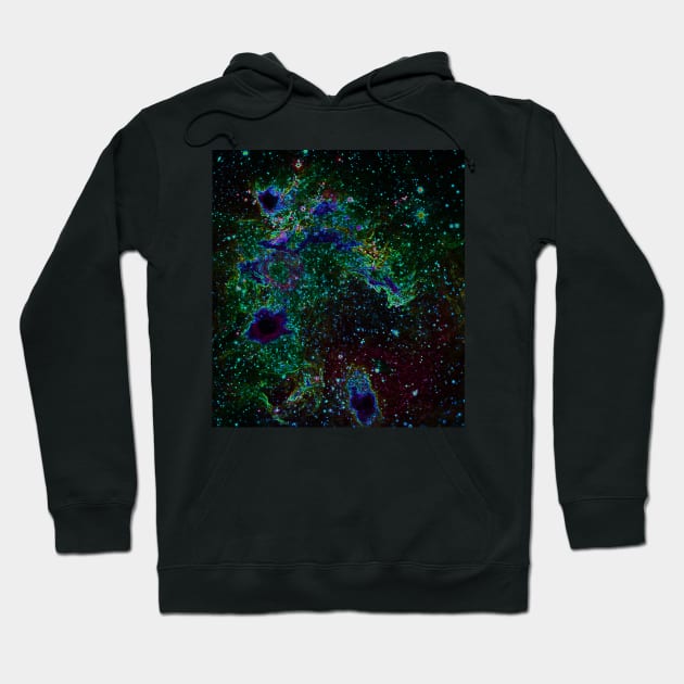 Black Panther Art - Glowing Edges 412 Hoodie by The Black Panther